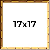 Vista 69 de Poster Palooza Marco de madera maciza de bambú dorado de 12 x 8 pulgadas con acrílico UV, respaldo de tablero de espuma y accesorios para colgar