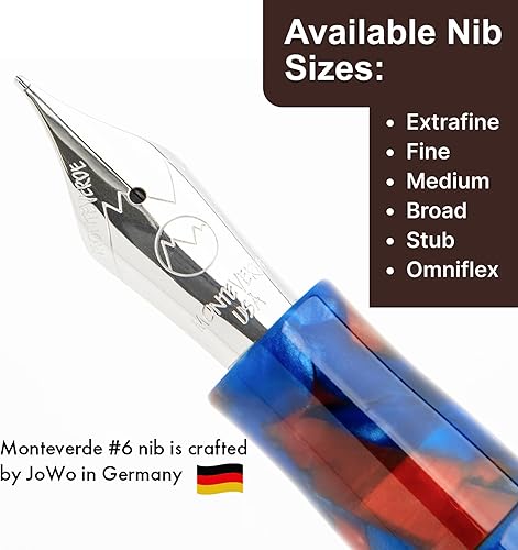 Miniatura 4 de USA Pluma Estilográfica Árboles del Mundo (Dragon Tree) - Punta mediana