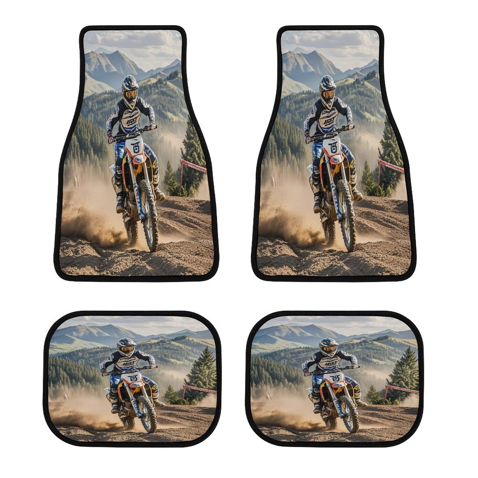 Tapis voiture motocross antidérapants pour protéger votre véhicule - 8