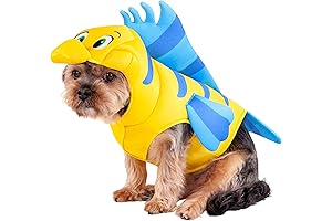 Rubie's Disney Little Mermaid Flounder Dog Crab Costume XL