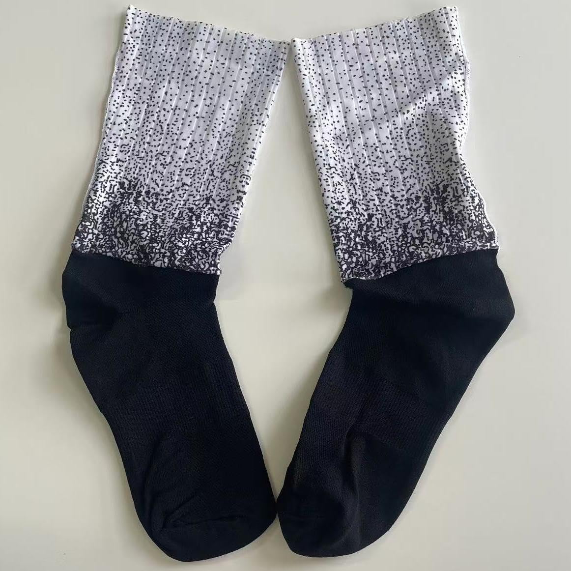 3 Pairs Men Bicycle Sport Running Bike Socks Anti Slip Silicone Cycling Sports Running Socks