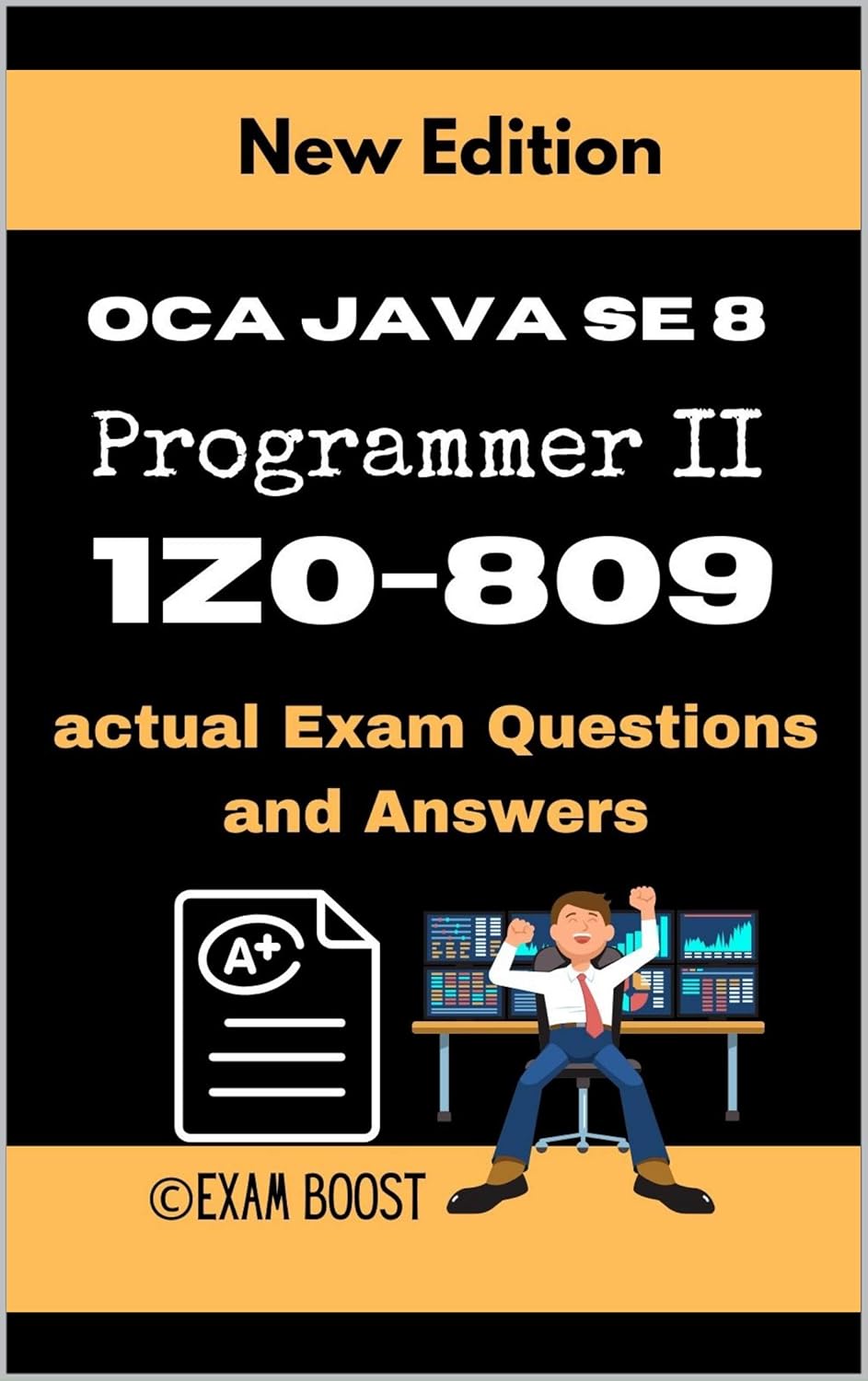 OCA Java SE 8 Programmer II 1Z0-809 actual Exam Questions and Answers ...
