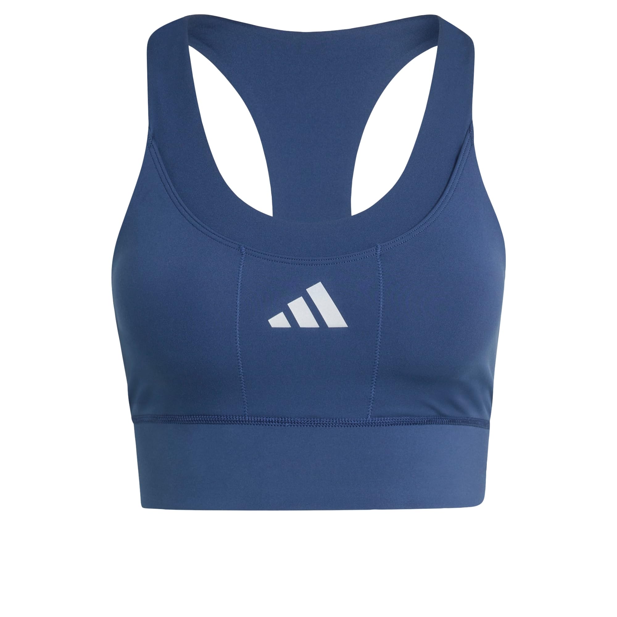 adidas Damen adi365 Running Pocket Medium Support Bra, Tech Indigo, XS