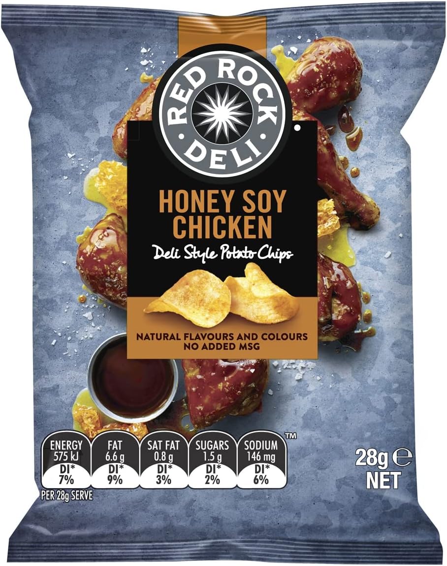 Red Rock Honey Soy 28g x 21
