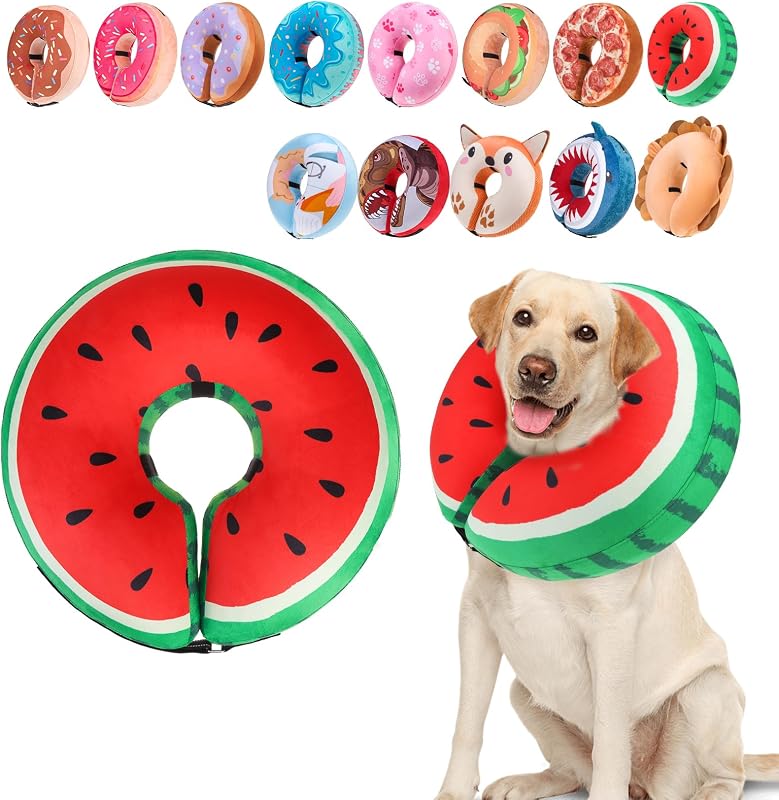 Colar Inflável de Recuperação para Cães BEAUTYZOO, Modelo Dog Collar, Tamanho XL