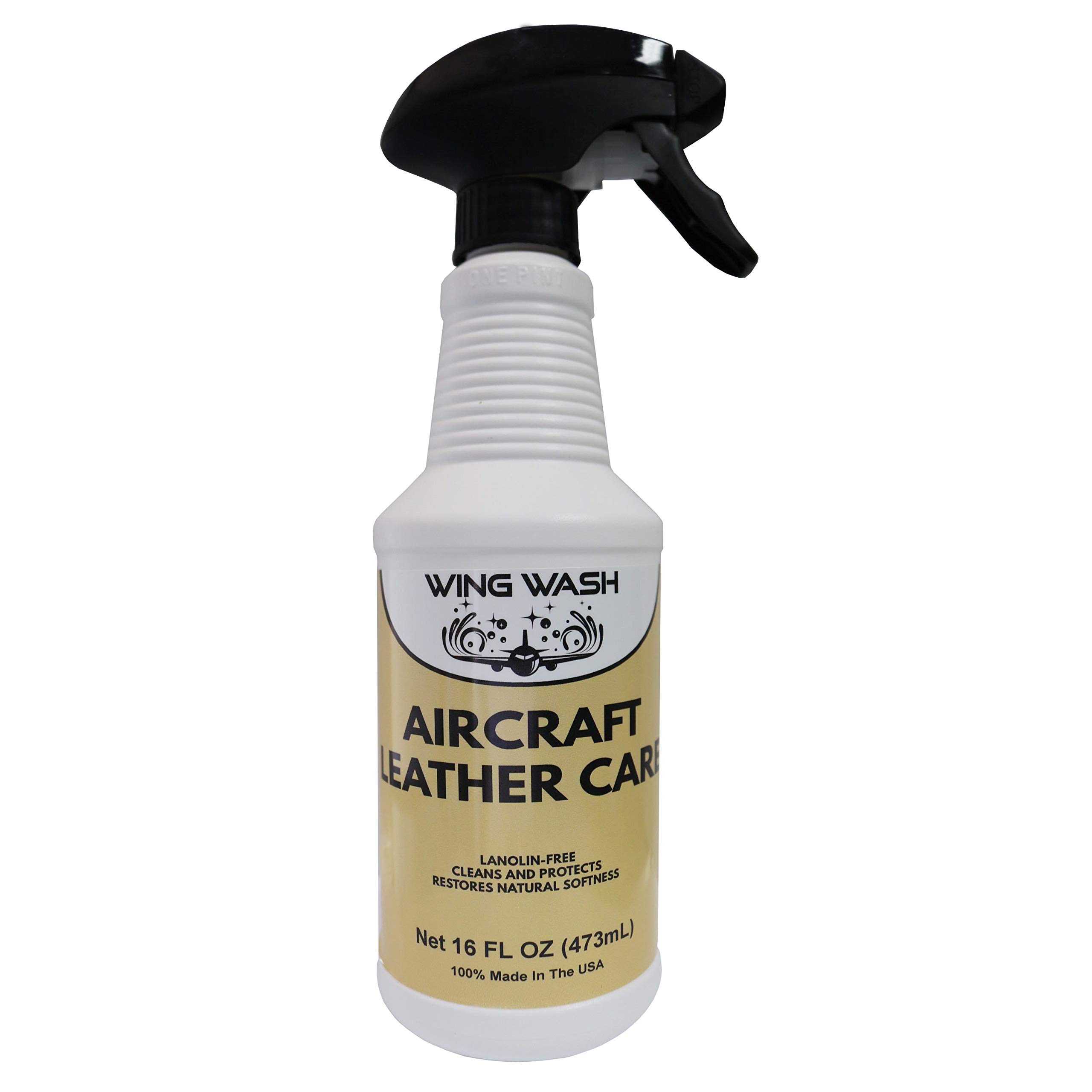 Wing Wash Aircraft Leather Care - Case