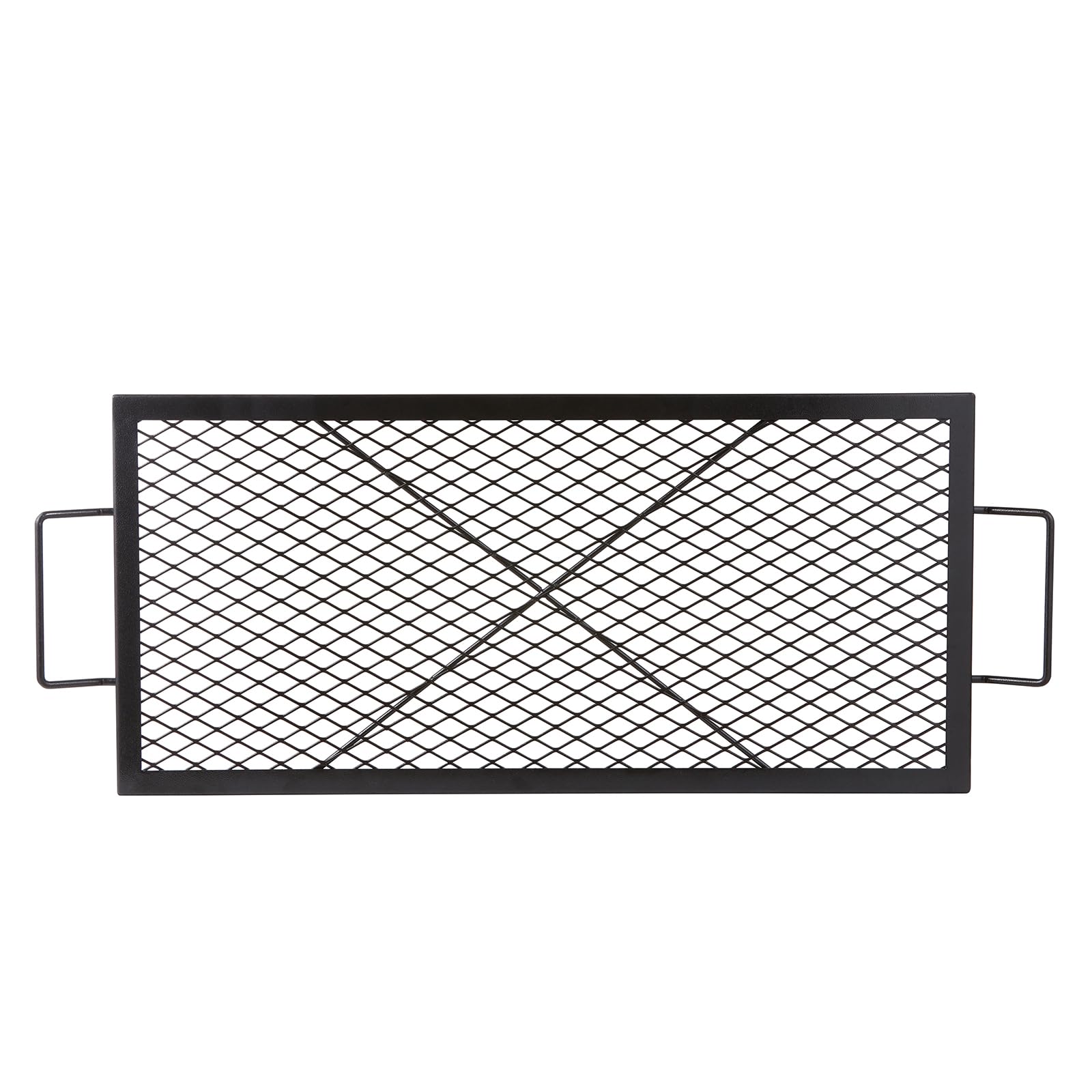 VEVOR Grille de Cuisson Rectangulaire 81x38 cm Grille de Barbecue en Acier Capacité de Charge de 20 kg Matériel Ustensile avec M