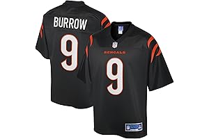 NFL PRO LINE Men's Joe Burrow Black Cincinnati Bengals Jersey