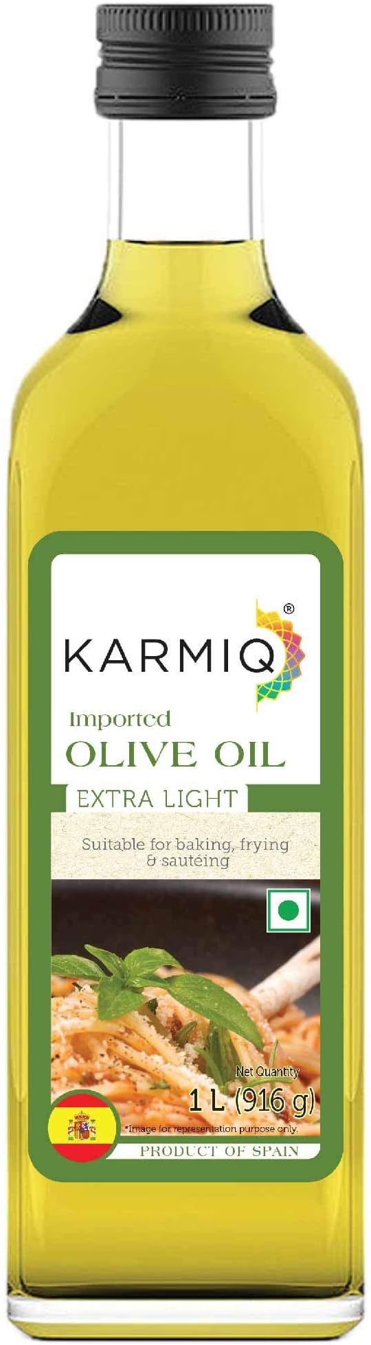 Karmiq Olive Oil Extra Light Bottle, 1L