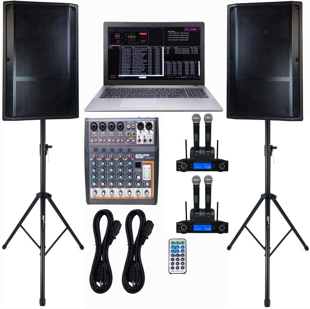 Professional Laptop Karaoke System Amazon.ca Musical Instruments