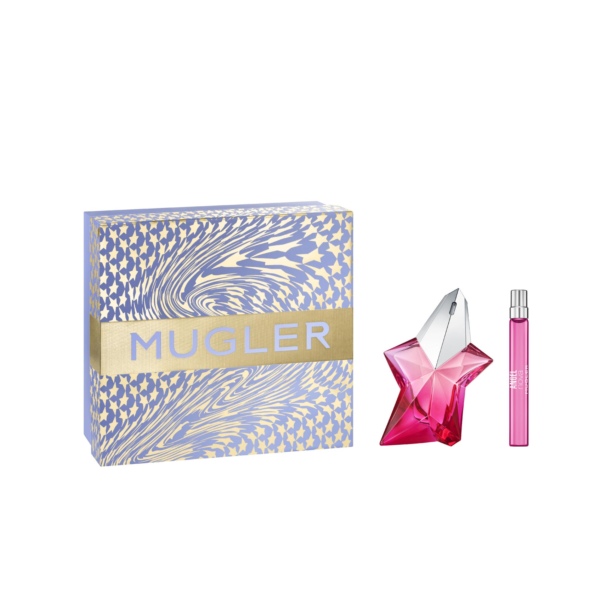 Mugler Angel Nova Eau de Parfum 2-Piece Gift Set for Women, Fruity Floral & Woody Perfume