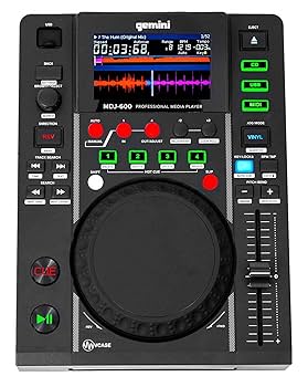 動作品！ GEMINI CDJ-600 DJコントローラー Amazon.com: Gemini MDJ-600 Single Tabletop USB/CD Media
