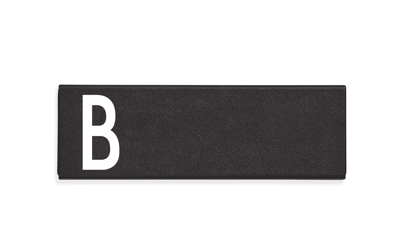 Design Letters Personal pencil case A-Z B, Black