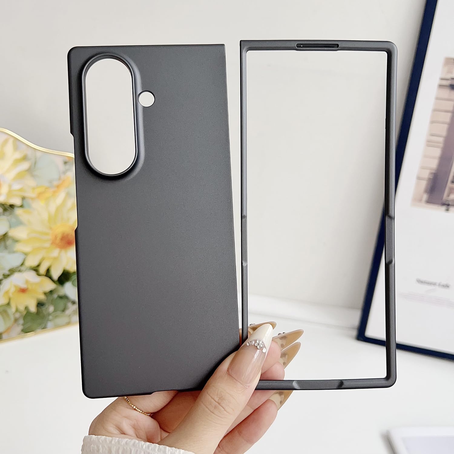 Amazon.co.jp: 【Galaxy Z Fold7専用】ケース 360°全周保護 超薄 軽量