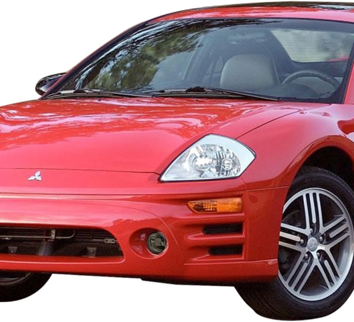 DNA MOTORING FL-ZTL-219-SM Assembly Fog Light Driver & Passenger Side Enhance visibility [Compatible with 02-05 Mitsubishi Eclipse / 04-08 Galant]