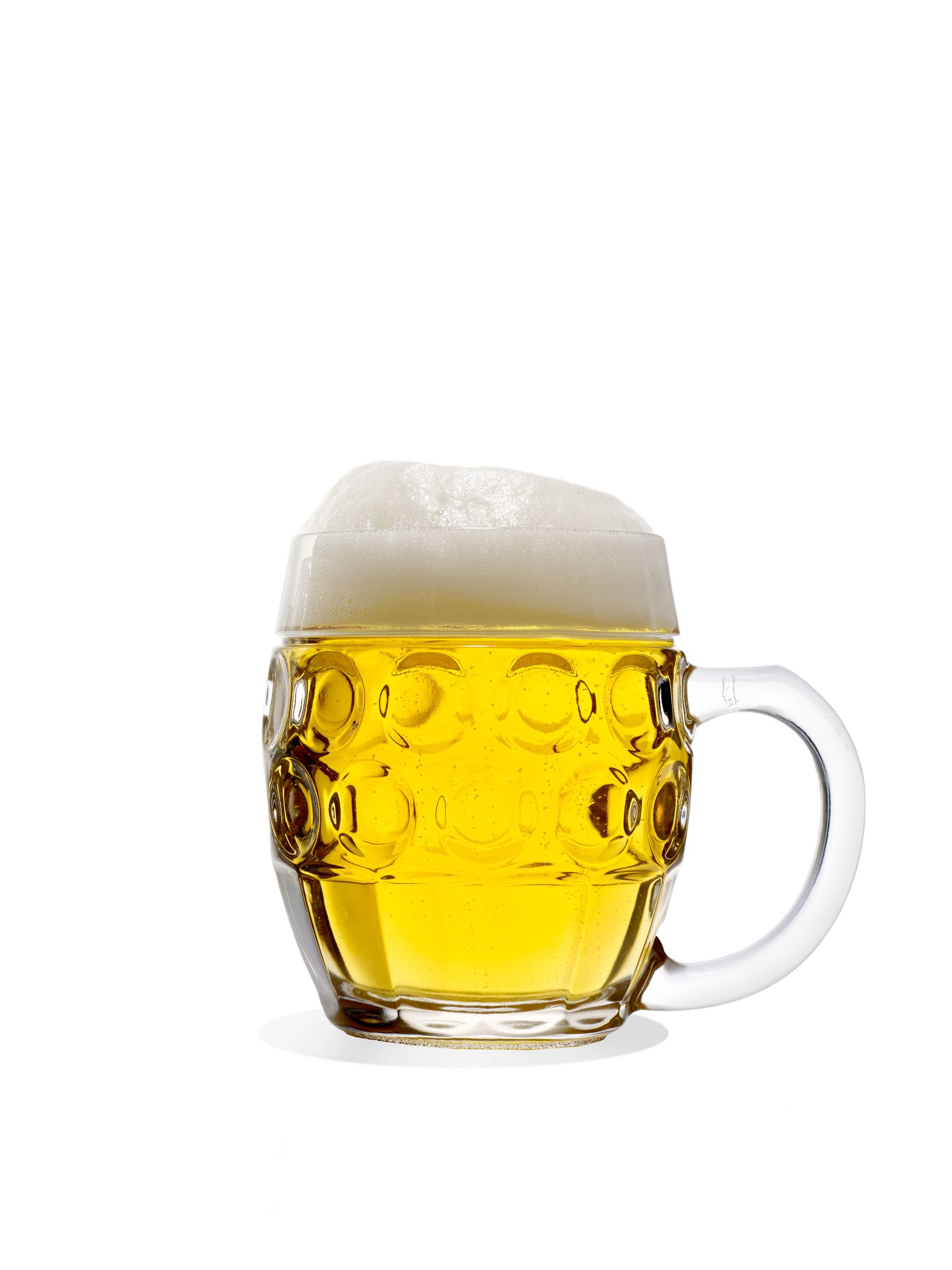 Stölzle Lausitz Oberglas Tübinger Augenkanne 0,4 l – 6er Set – Pintgläser mit Füllstrich – Traditionelles Design – Spülmaschinenfest, 5200050