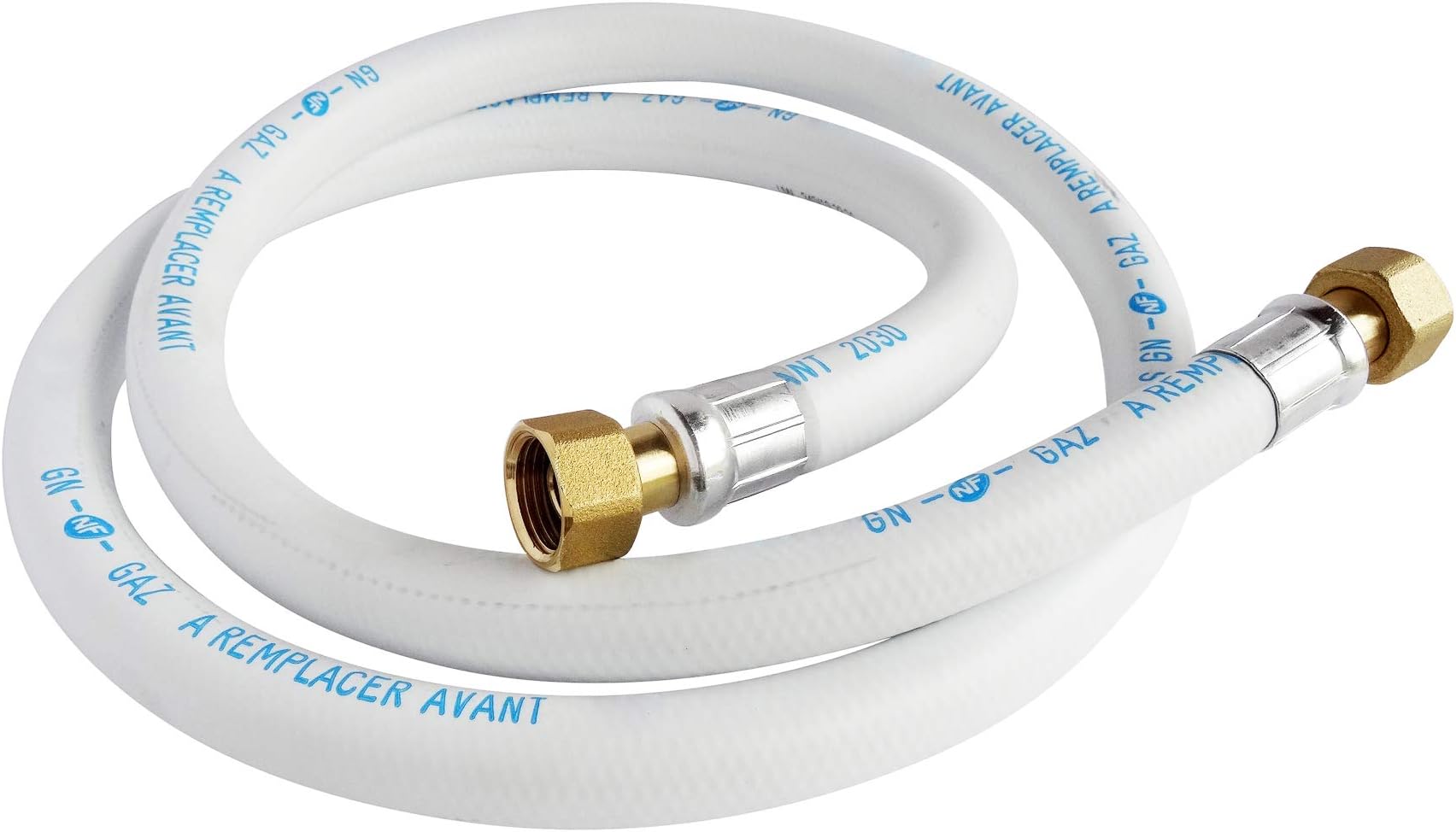 Flexible à Gaz Naturel Inox 1,5 Mètres - Pour Cuisinière Et Plaque De Cuisson, Garantie à Vie