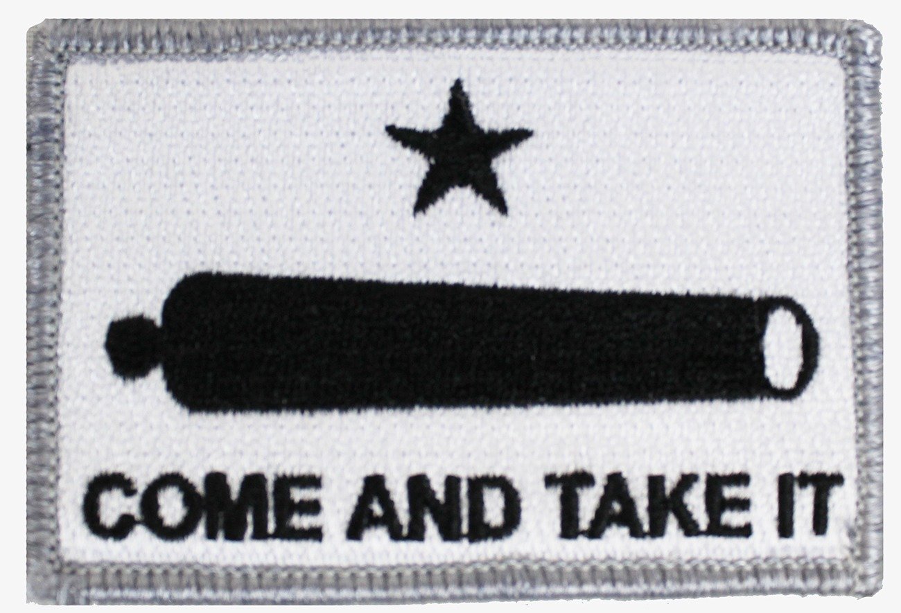 Gadsden and CulpeperGonzales Tactical Flag Patch (White)