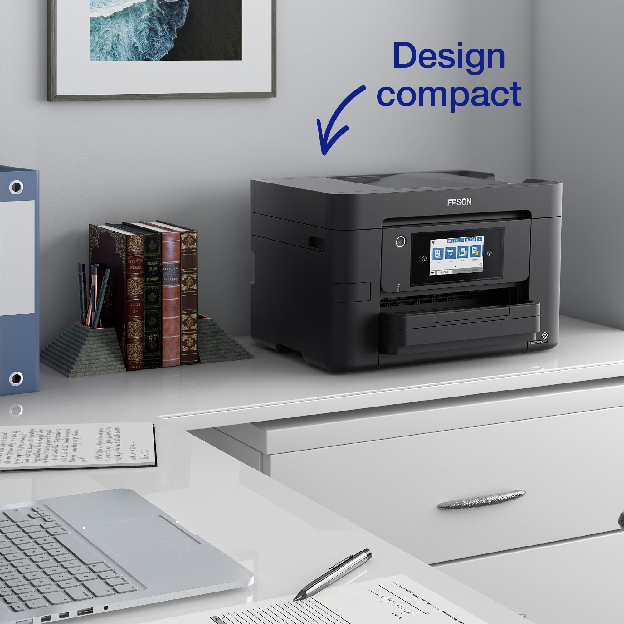 EPSON WorkForce Pro WF-4820DWF Imprimante 4-en-1 recto-verso WiFi Direct Ethernet PrecisionCore