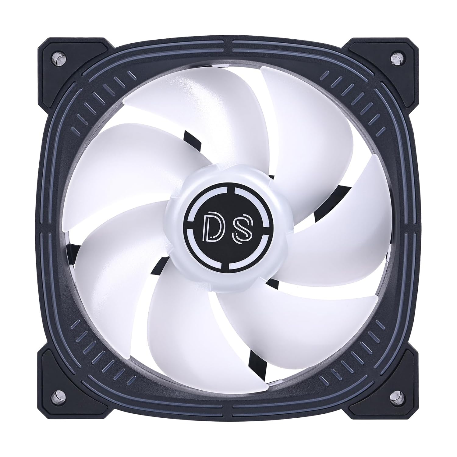 DS Rainbow LED RGB Lüfter mit Controller für PC-Gehäuse, CPU Kühler