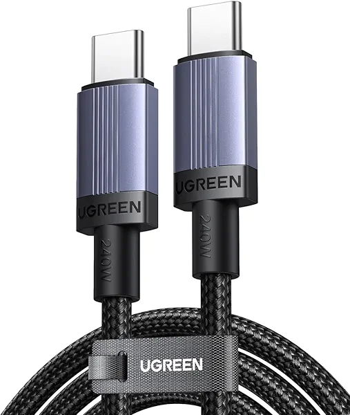 UGREEN 2-Pack 240W USB C to USB C Cable, Fast Charging USB C Cable for iPhone 17 Pro Max/16/15, Galaxy S25/S24/S23, Pixel 9/8/7, MacBook Pro/Air, ThinkBook, Dell XPS, iPad Pro/Air, Steam Deck, 3.3FT