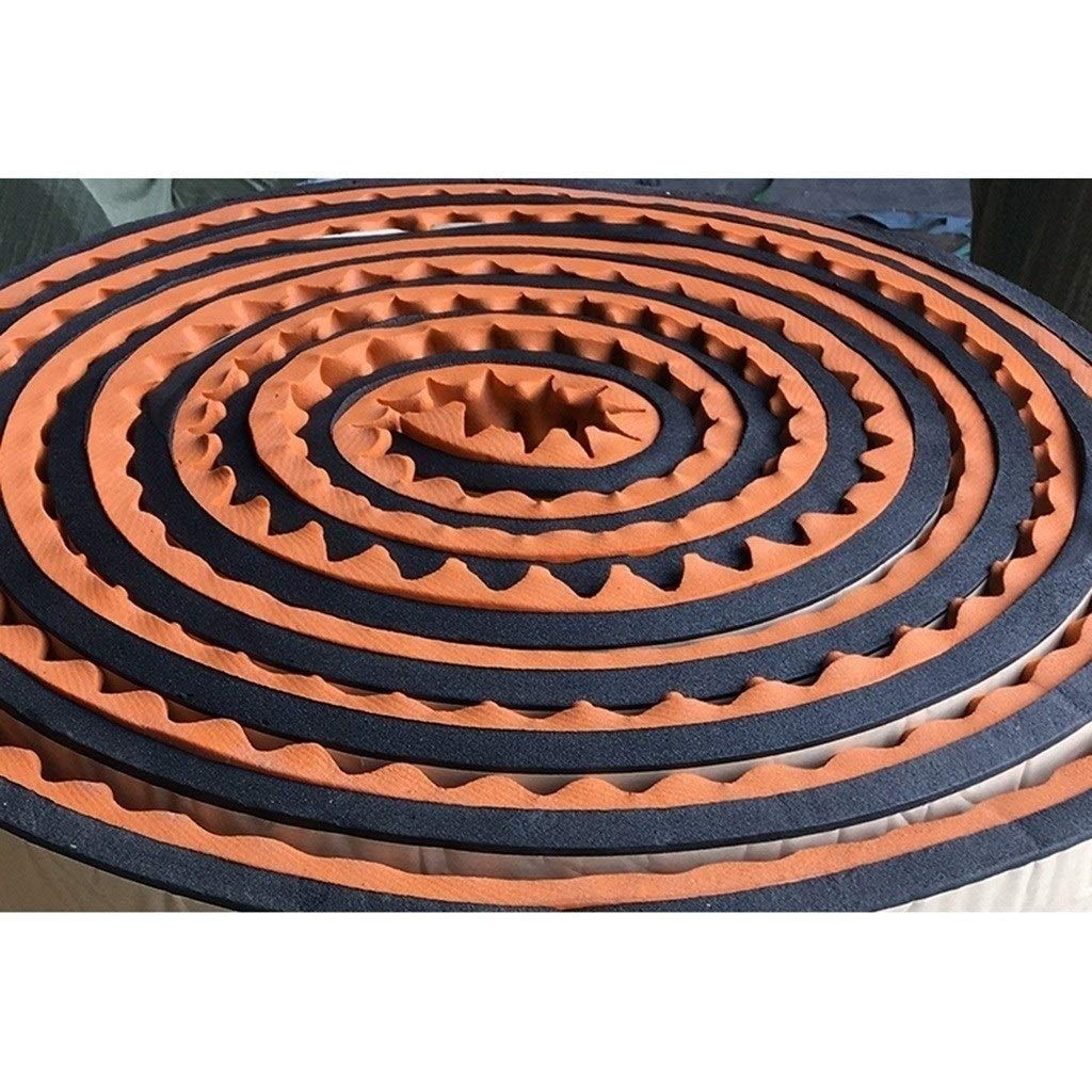 Pannelli acustici, Decorazione Domestica Cotone insonorizzato, Schiuma Acustica Premium Sala da Ballo Sala Musica Cotone fonoassorbente Suono 1 * 5 M,Beige