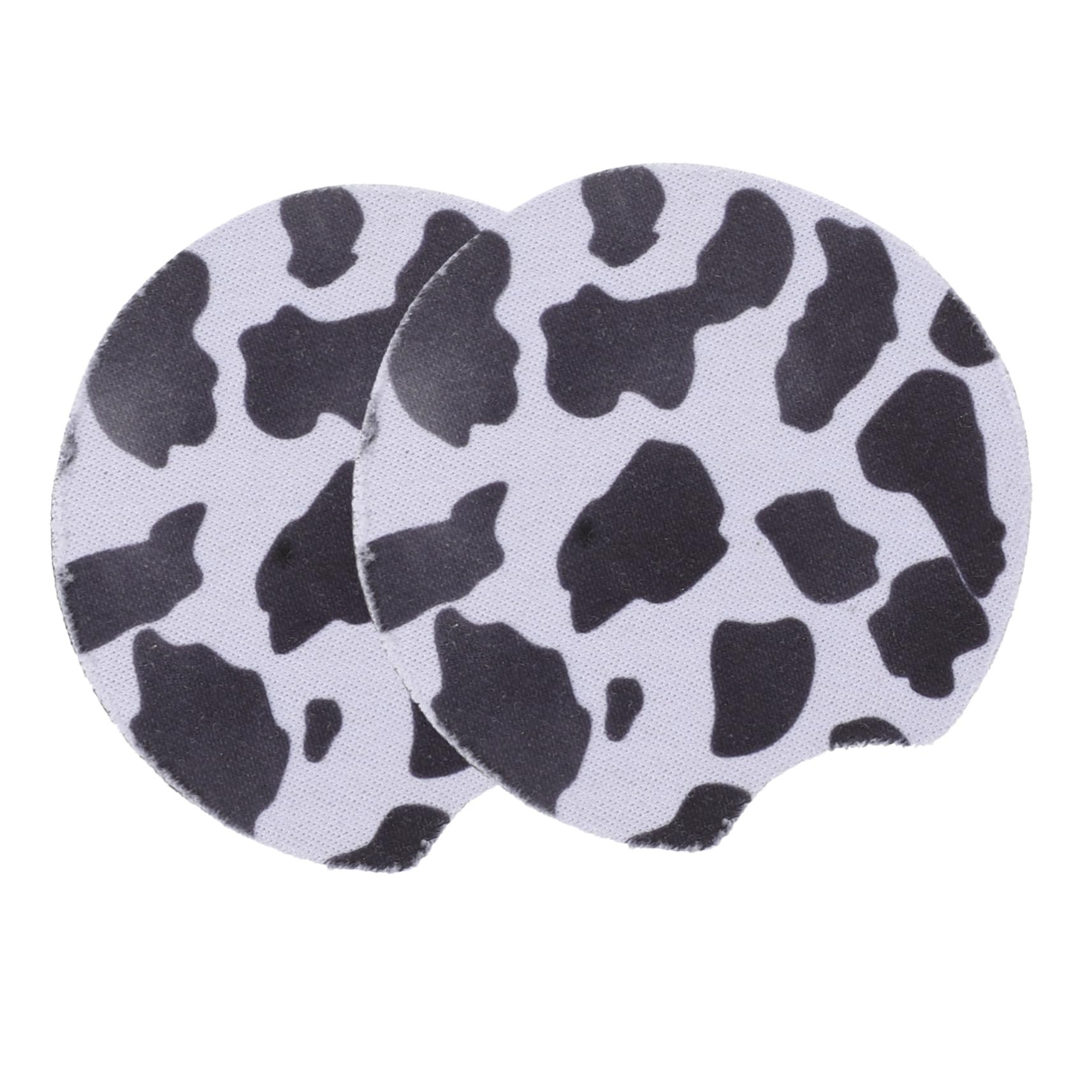 Unomor 2pcs Car Cup Non- Vehicle Interior Accessories for Drink Holders Easy to Clean Cork Base for Hot Beverages The Go