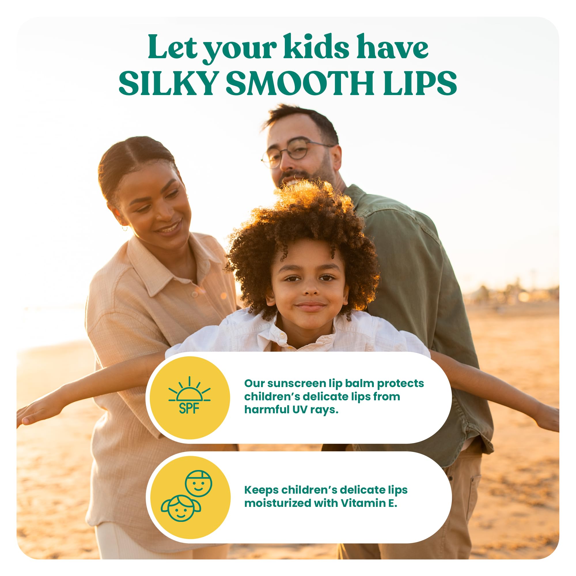 Rubber Ducky - Bálsamo labial Kid's SPF 44 - Hidratante Vitamina E Sunscreen For Lips - All Season Broad Spectrum UV Protection - Waterproof 80 Mins - Reef-Safe, NO-OX Protectant - Clear - Vanilla - 3