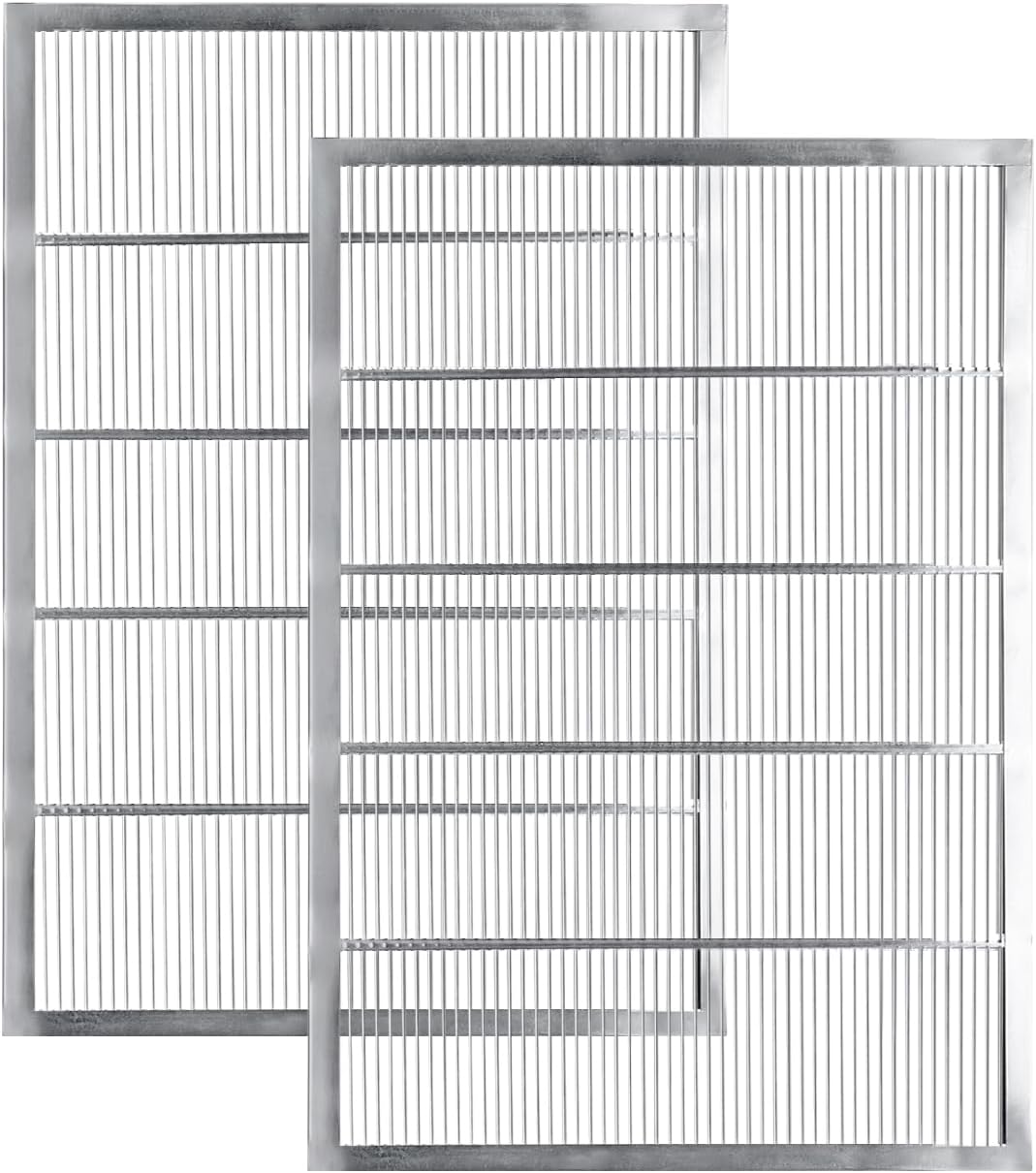 2Pcs 8 Frame Metal Queen Excluder,Metal Queen Bee Excluder,Queen Excluder 8 Frame,Beekeeping Equipment, Beekeeping Tools Beekeeping Supplies