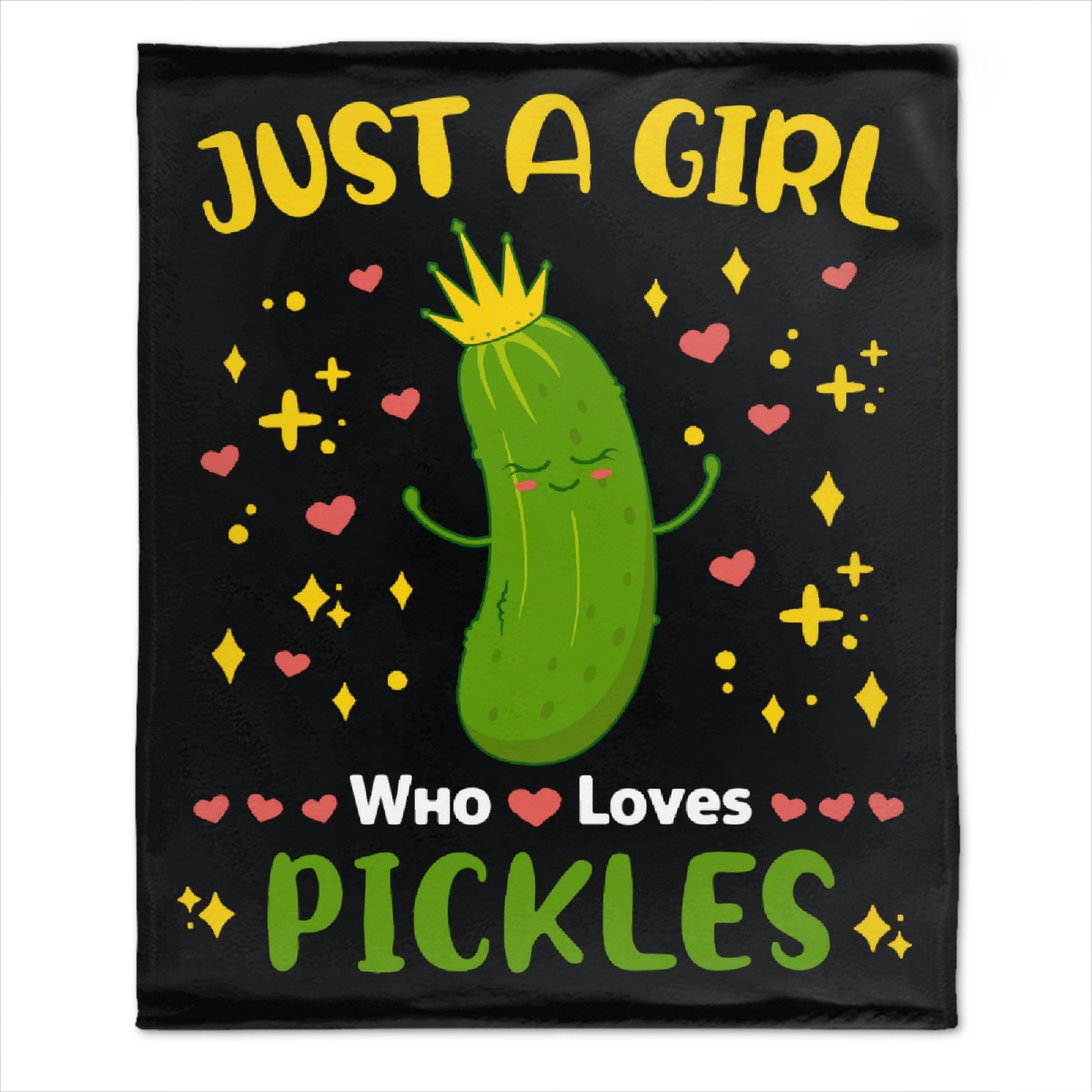 Pickle Decke – Lustige Gurken-Decke Aus Plüsch, Super Weich & Warm, Perfektes Geschenk