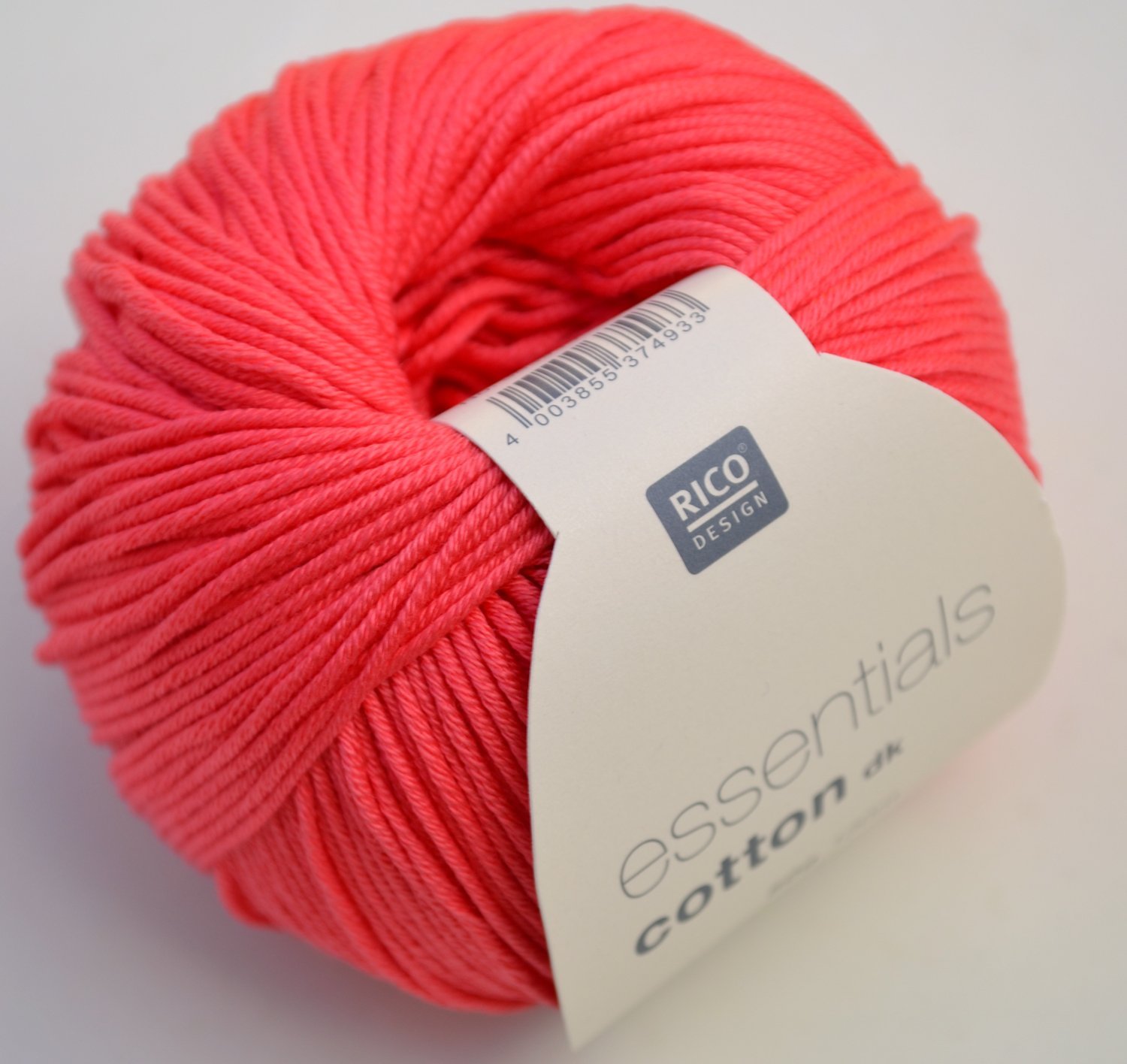 Rico Design Azalea Essentials Double Knitted Yarn, 100 Percent Cotton,