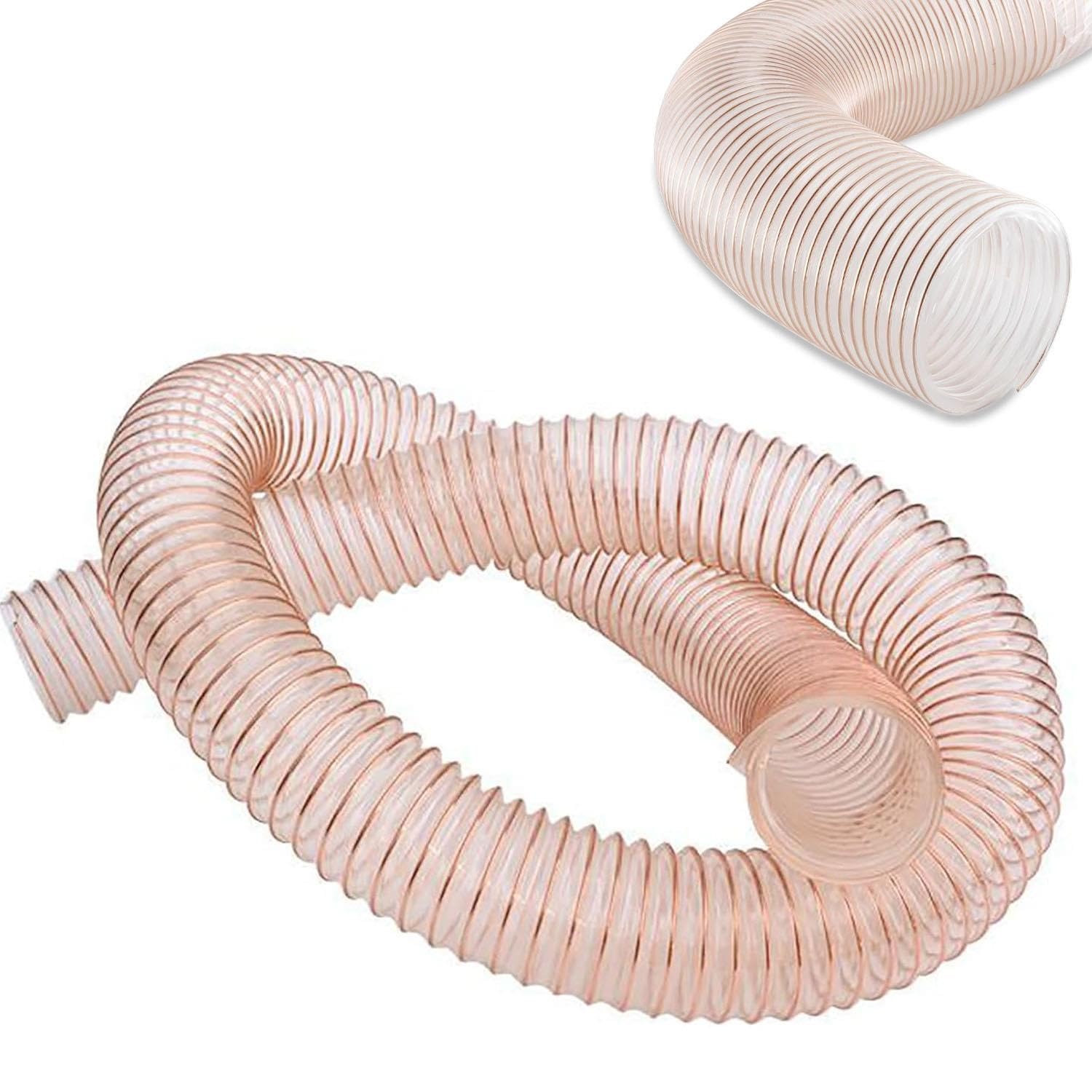 Manguera Recolección Polvo PU, Manguera Flexible Transparente