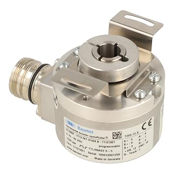 EIL580P-TT12.5FF.01024.B | 11121821 | BAUMER INCREMENTAL Encoder, Through Hollow Shaft, 63MM STATOR Coupling, M23, 12PIN, IP65