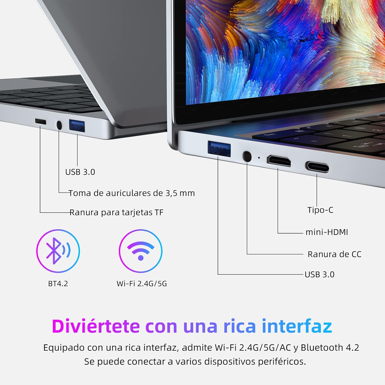 Morostron Computer Portatile 13,5 PC Portatile Windows 11, 8GB RAM 256GB SSD, Celeron N4120 Quad Core, pannello 3000x2000 IPS, tastiera retroilluminata, impronte digitali Morostron Computer Portatile 13,5 PC Portatile Windows 11, 8GB RAM 256GB SSD, Celeron N4120 Quad Core, pannello 3000x2000 IPS, tastiera retroilluminata, impronte digitali