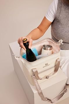 Stanley All Day Julienne Mini Soft Cooler Bag and Lunch Box | 10-Can Recycled Polyester Cooler | 12-Hour Cooling | Travel Cooler