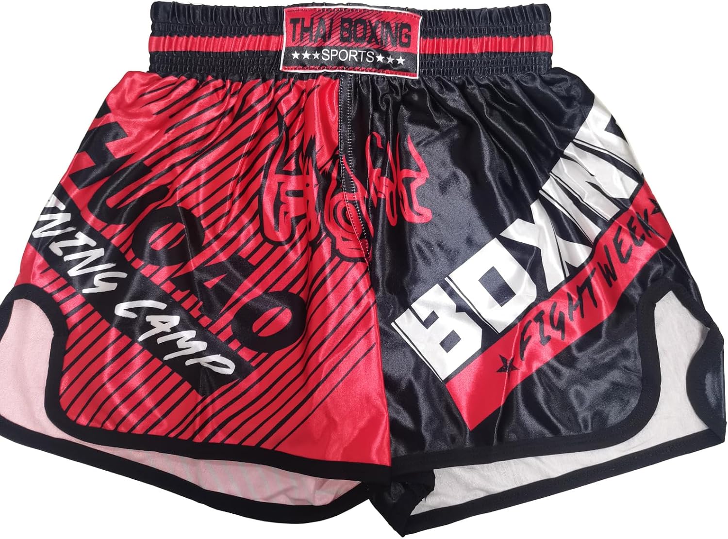 Kids Boys Muay Thai Shorts Boxing Kickboxing MMA Club Training Competitions Athletic Trunk