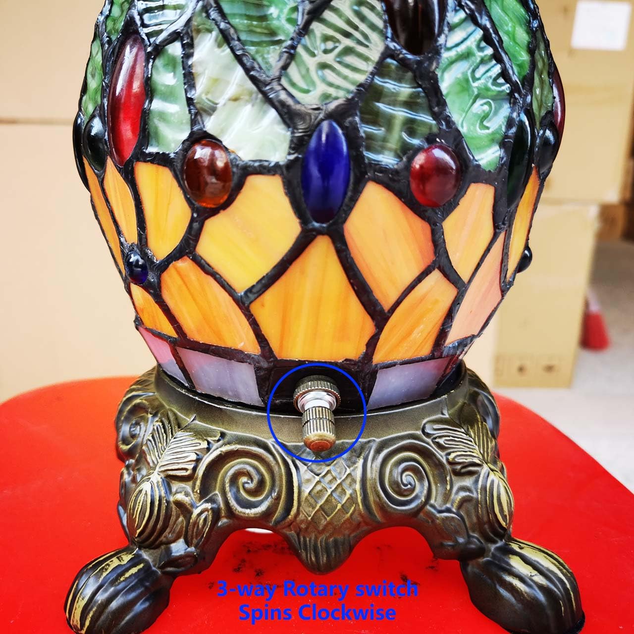 Amazon.co.jp : Bieye L10566 トンボ ティファニースタイル ステンド