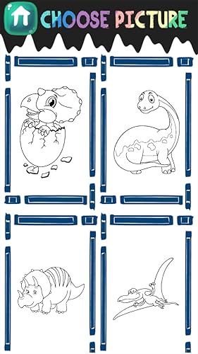 Dino Coloring Book