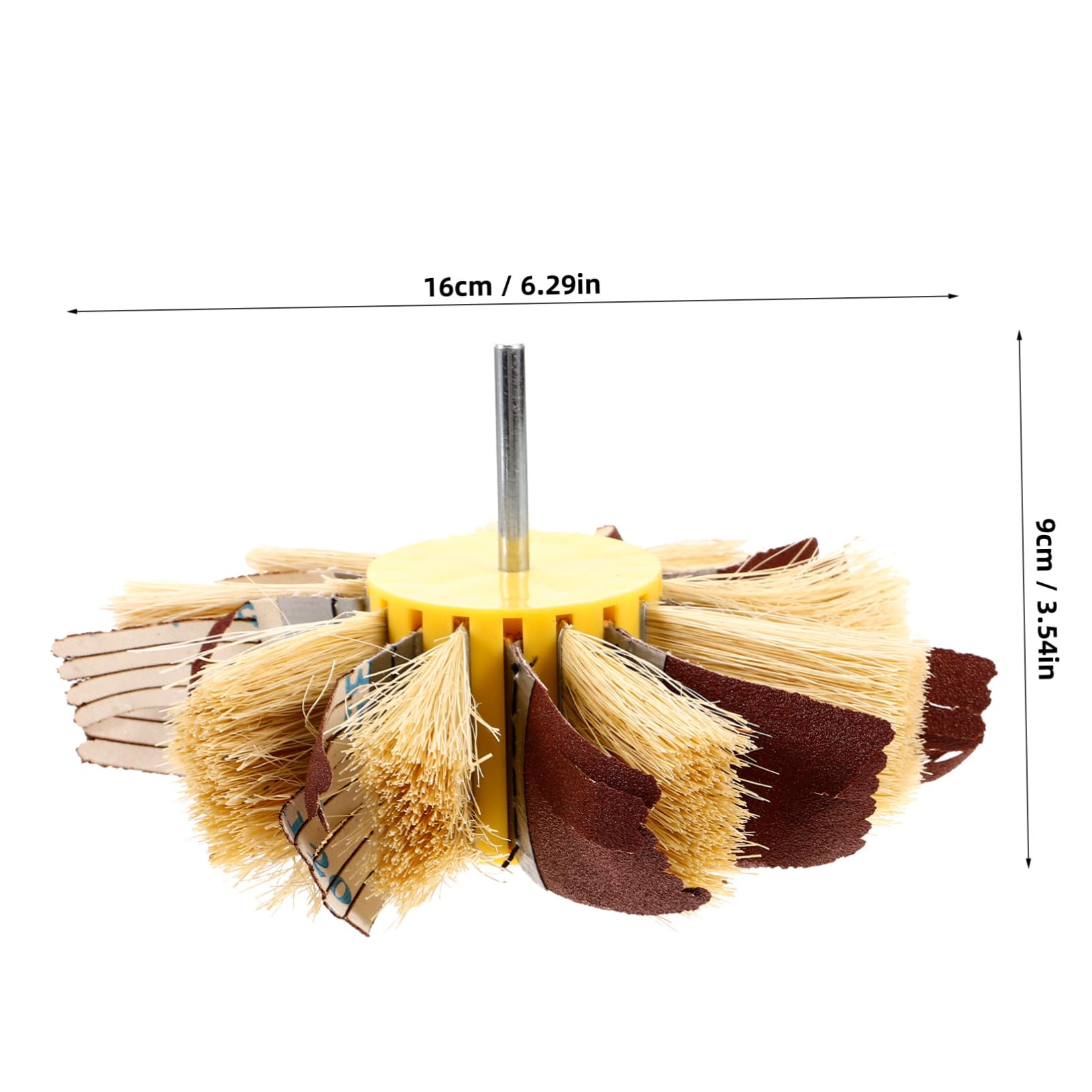 FUNOMOCYA 3pcs Roll Sanding Drum Bit for Drill 120-grit Sisal Sandpaper Roll Versatile Furniture Repair Tool