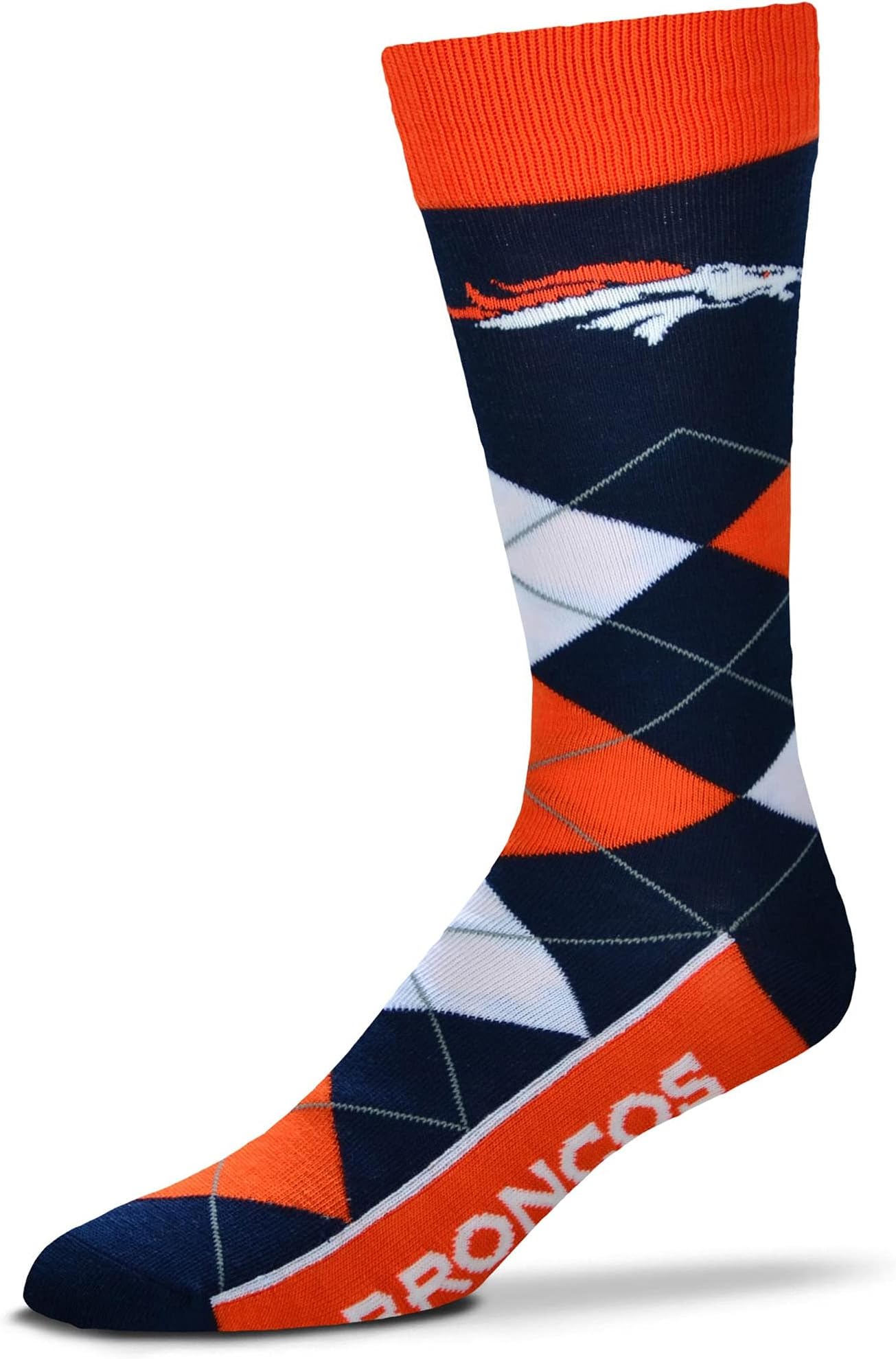 Tampa Bay Buccaneers Argyle Crew Socks