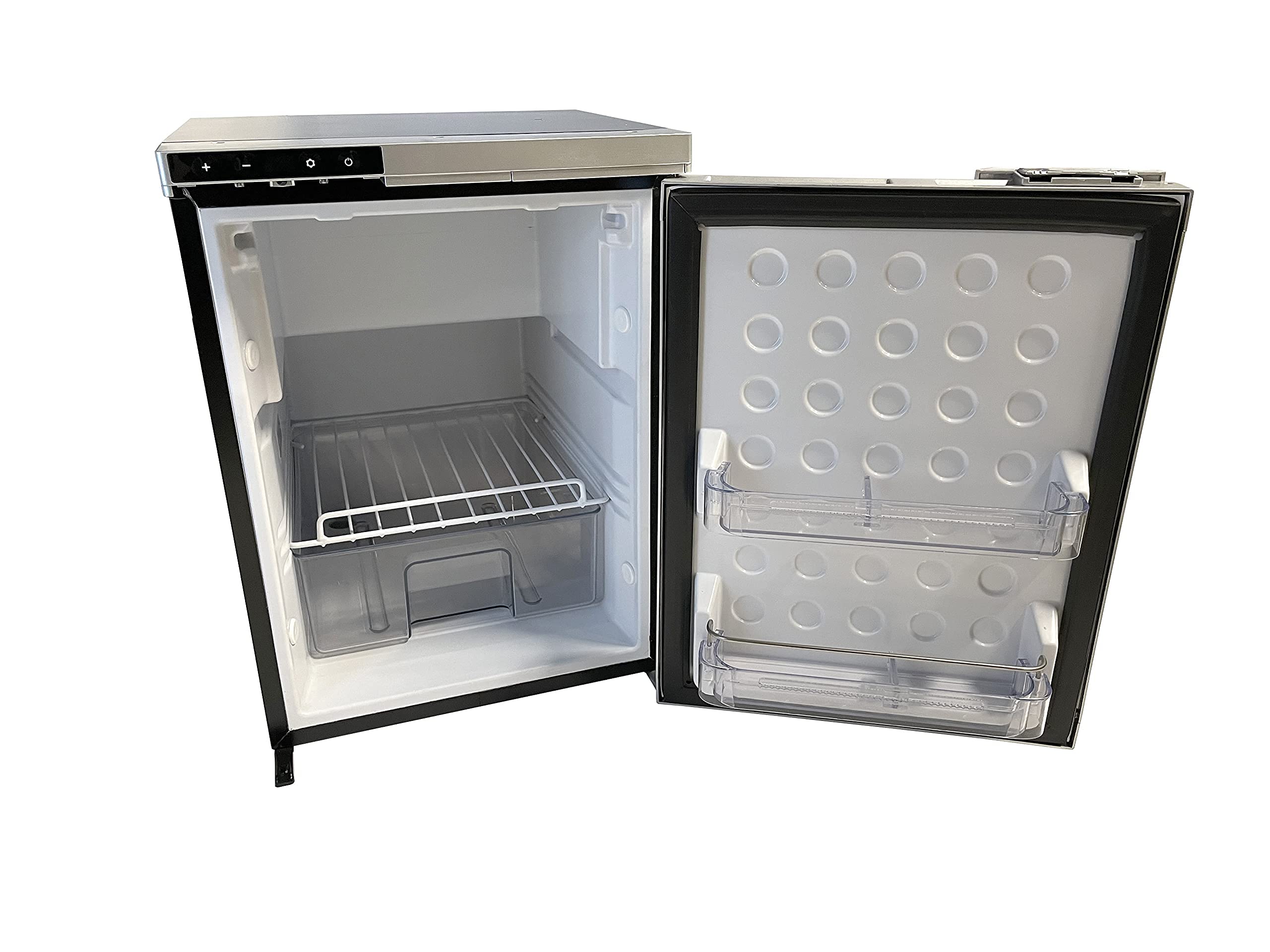 Just Kampers JKF50 12v Compressor Fridge Refrigerator Silver with