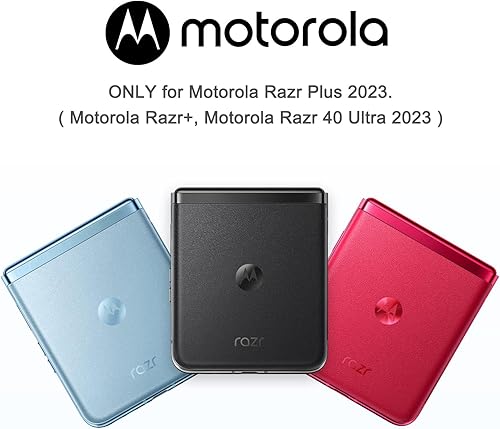 Miniatura 2 de Miimall Funda para Motorola Razr Plus 2023, funda protectora de lujo con patrón de rombos y diamantes para Motorola Razr Plus 2023, Moto Razr+,