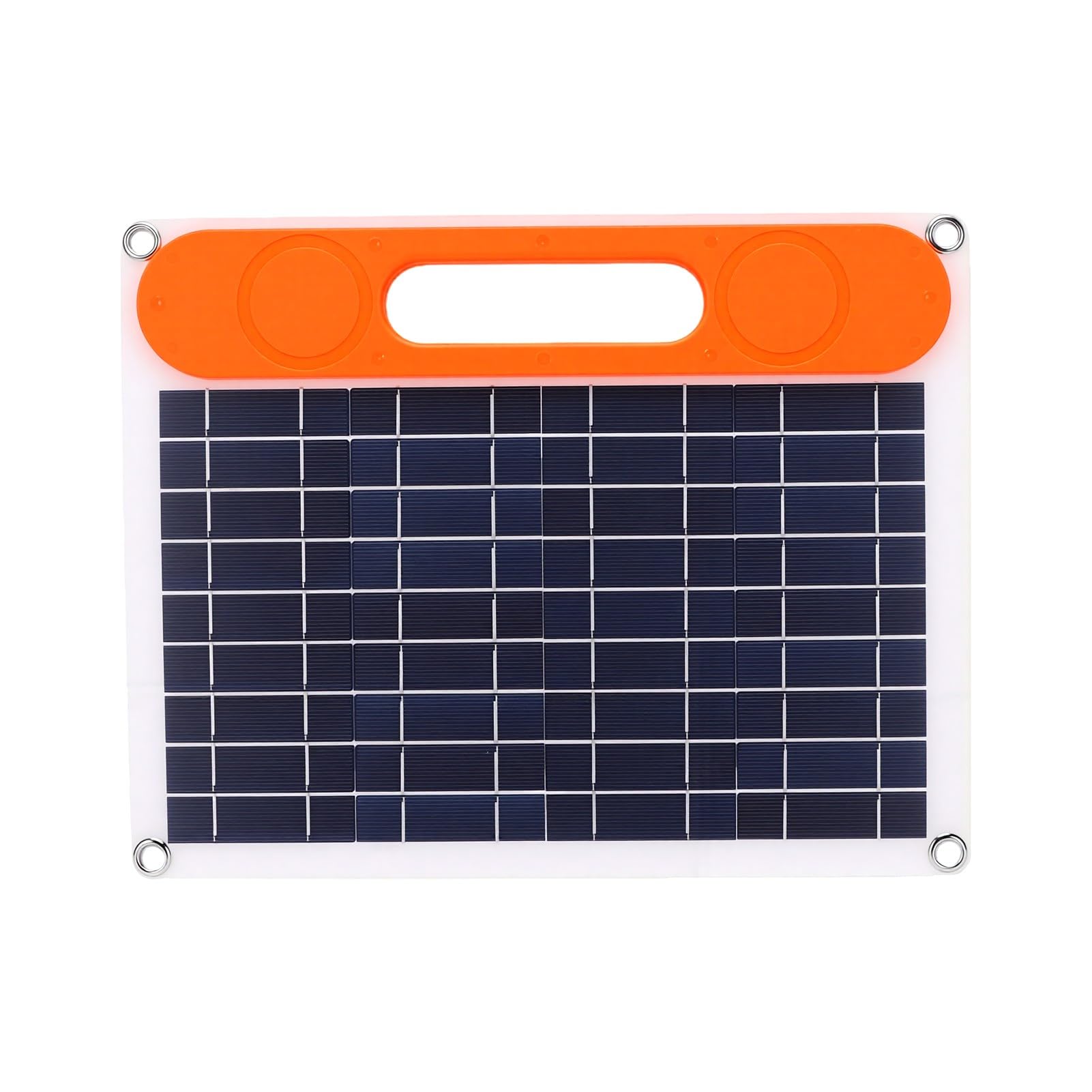 Ausla Panel Solar 30W, Cargador Solar Portátil 30 Vatios, Panel Plegable Monocristalino con Doble USB Tipo C y DC, Salida con Asa, para Camping Senderismo Viaje Carga de Teléfono