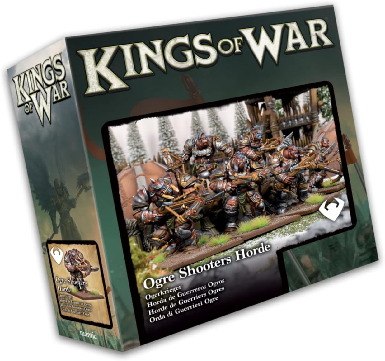 Mantic Games Kings of War 3E: Ogre - Shooters Horde