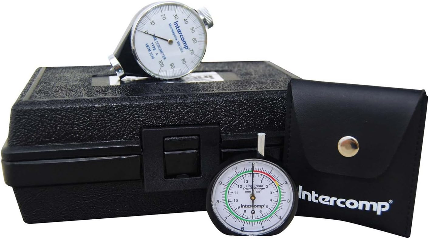 Intercomp 360110 Durometer and Tread Depth Gauge Set, 1 Pack