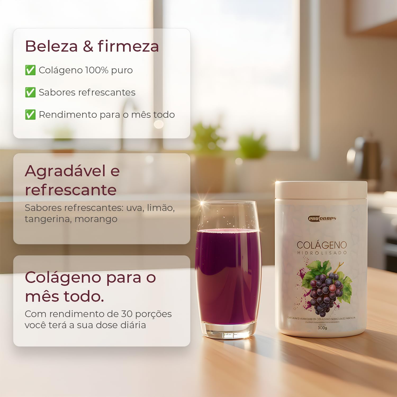 Ambiente de cozinha iluminado, com janelas ao fundo e plantas em uma mesa. Ambiente de cozinha iluminado, com janelas ao fundo e plantas em uma mesa.