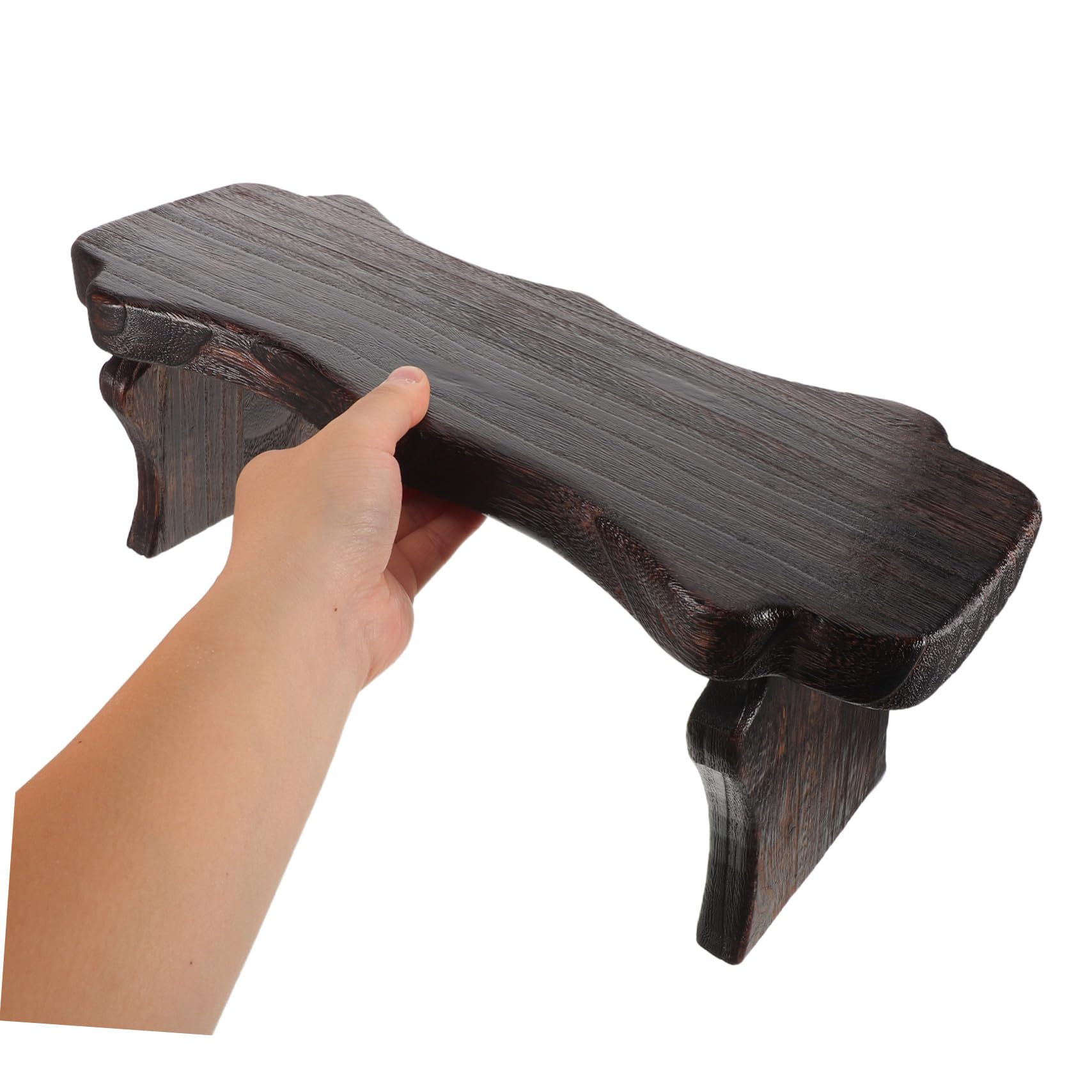 IMIKEYA Tabouret Bois Massif Petit Tabouret Sol Portable Bois Massif Petite Assise
