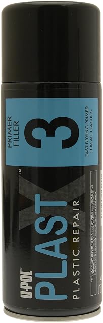 U-POL PLAS/3 Plastic Primer Filler 400 ml