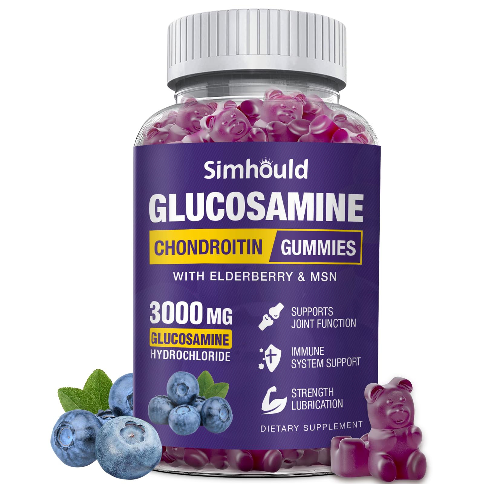 Amazon.com: Simhould Glucosamine Chondroitin Gummies - 3000MG