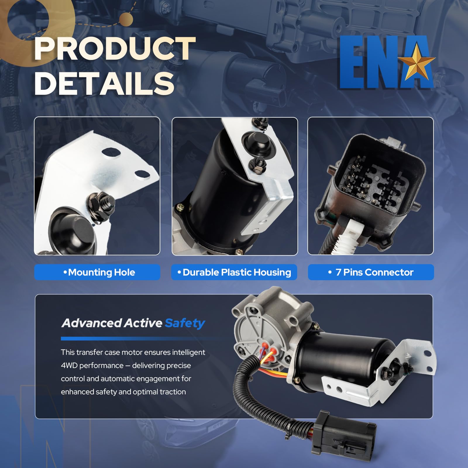 Amazon.com: ENA Transfer Case Shift Motor for 600-802 YL1Z7G360AA